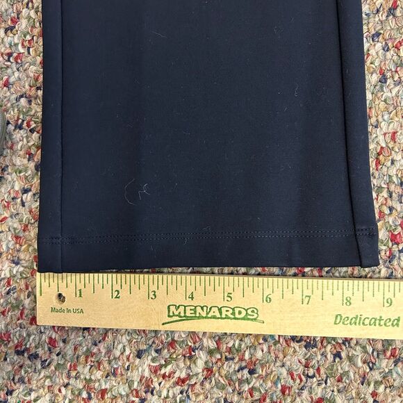 Soft Surroundings NWOT Navy Ponte High Waisted Bootcut Dress Pants Size M - Picture 12 of 12